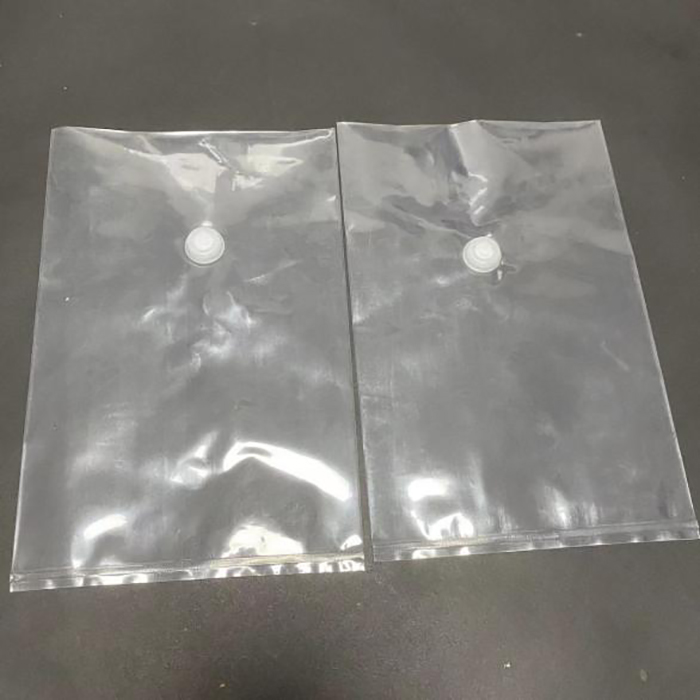 PE Transparent Fermented Feed Bag with One Way Degassing Valve